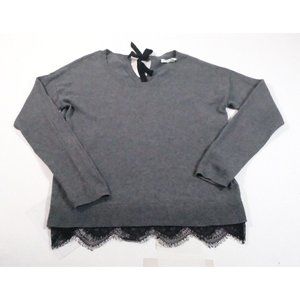 Lauren Conrad Women's Grey Sweater Size S
